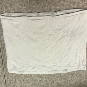 Old Navy Light Gray Strapless Tube Top